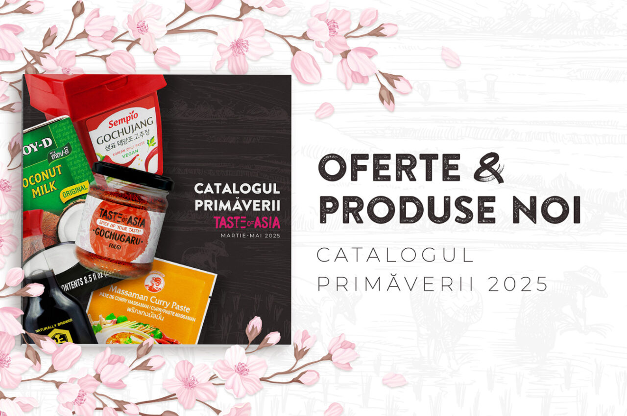 Noul catalog de primăvară Taste of Asia